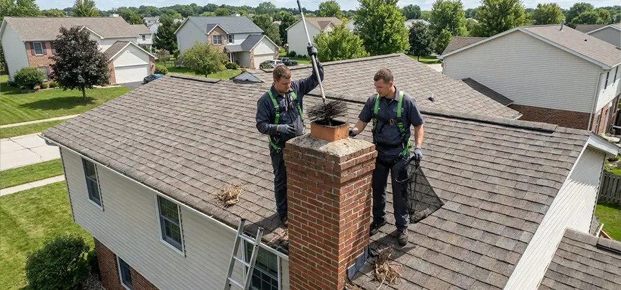 Bird Removal From Chimney in Roswell