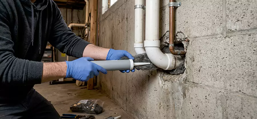 Mouse Proofing Pipes in Roswell