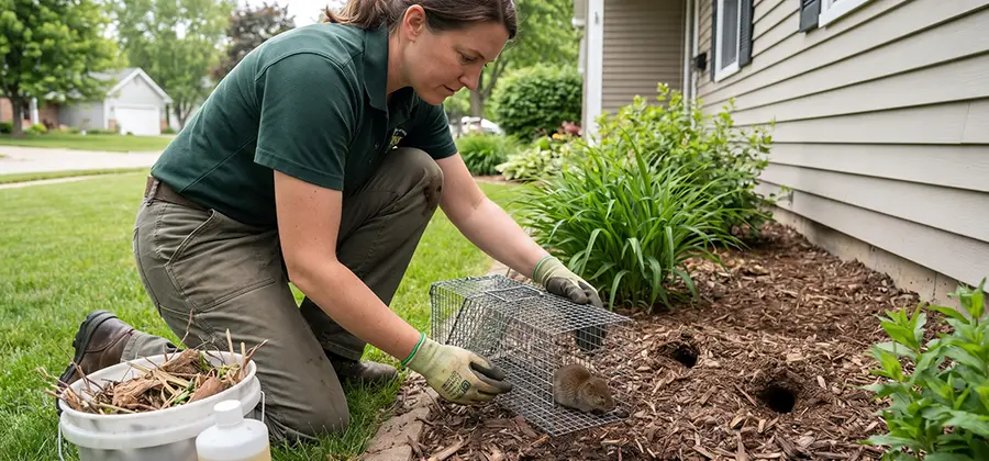 Organic Vole Control in Roswell