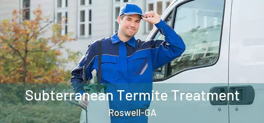 Subterranean Termite Treatment Roswell-GA
