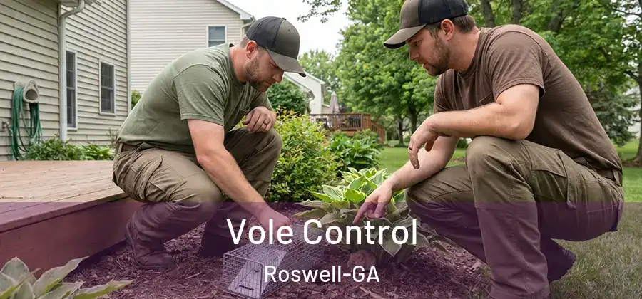 Vole Control Roswell-GA